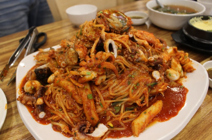  미아사거리 해물찜 맛집 늘봄아갑찜 칼국수도 야무져~