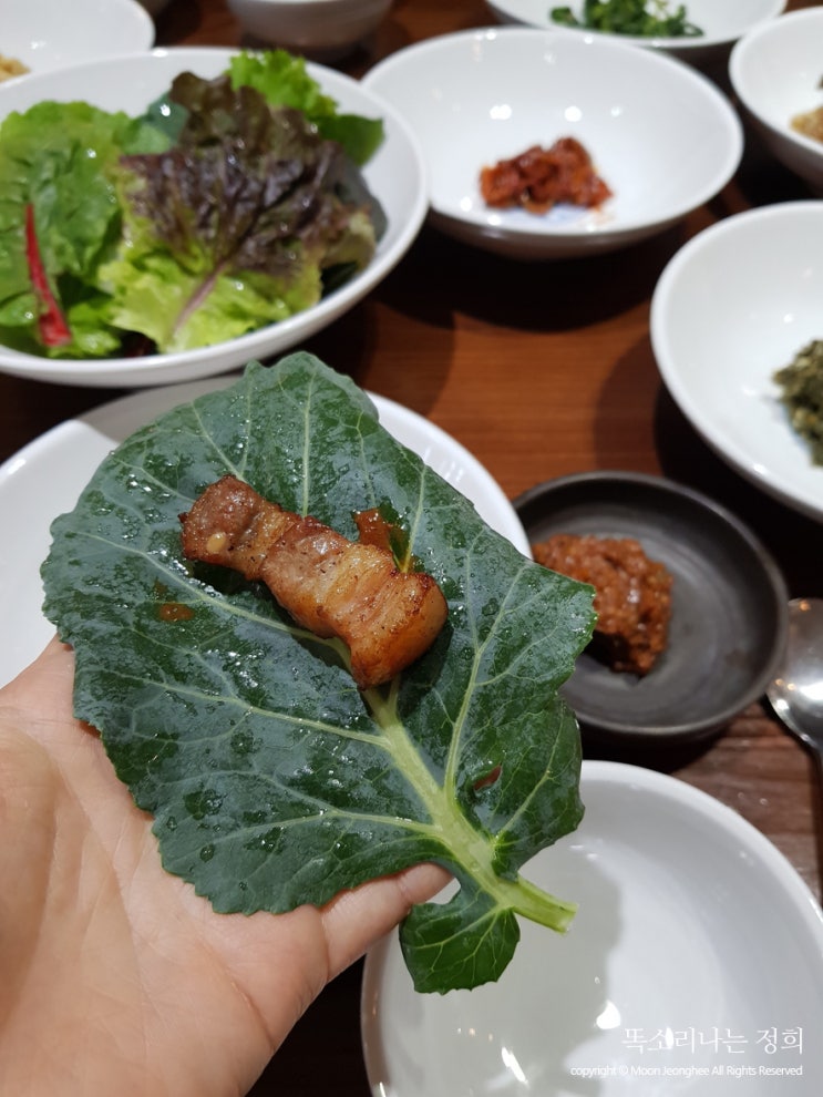 수원맛집 제철쌈밥 한식뷔페~ 가족외식하고 왔어용~