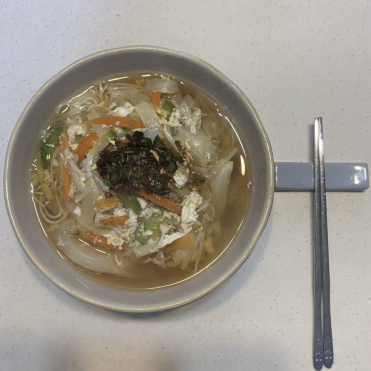  백종원 잔치국수 레시피, 아주 간단해요