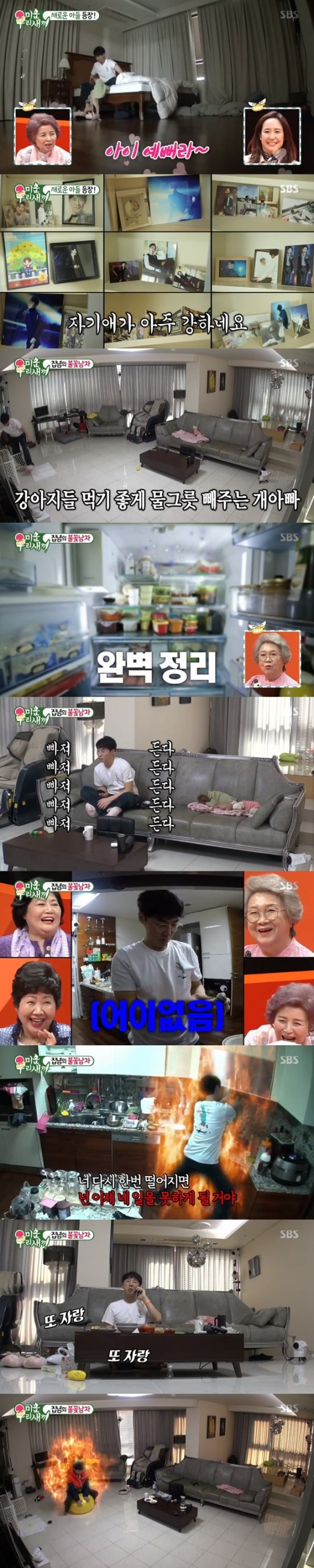 '미우새' 전진, 집념 넘치는 불꽃 일상…깔끔한 집 공개(종합) '미우새' 전진, 집념 넘치는 불꽃 일상…깔끔한 집 공개(종합)