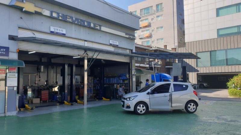 쉐보레 스파크 엔진오일교환 : 네이버 블로그