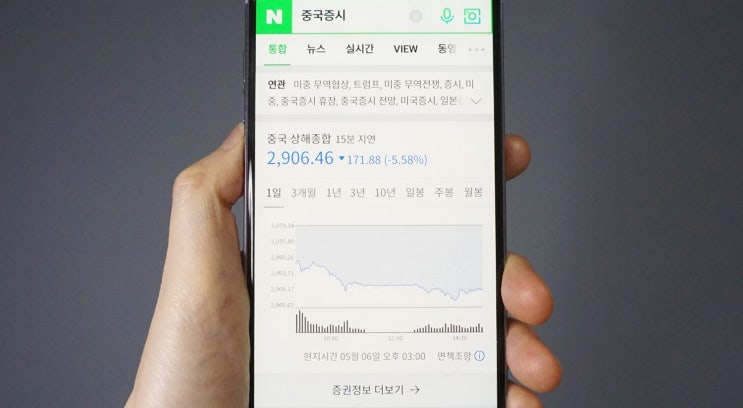  중국증시 폭락! 코스피지수 우리나라 주식시장은?