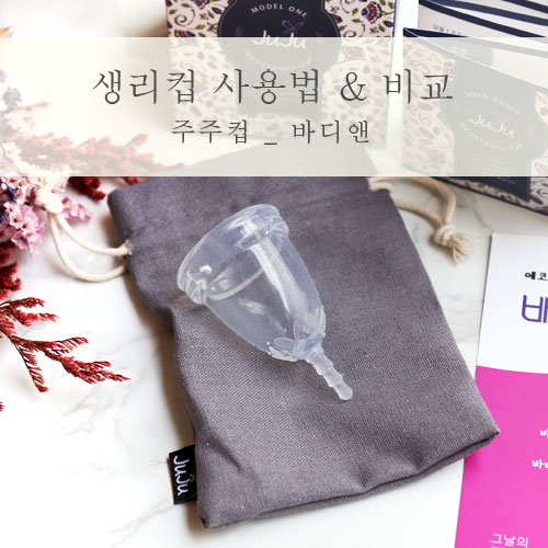  생리컵 사용법 2년넘게 사용해본 장단점, 레나컵 vs 주주컵