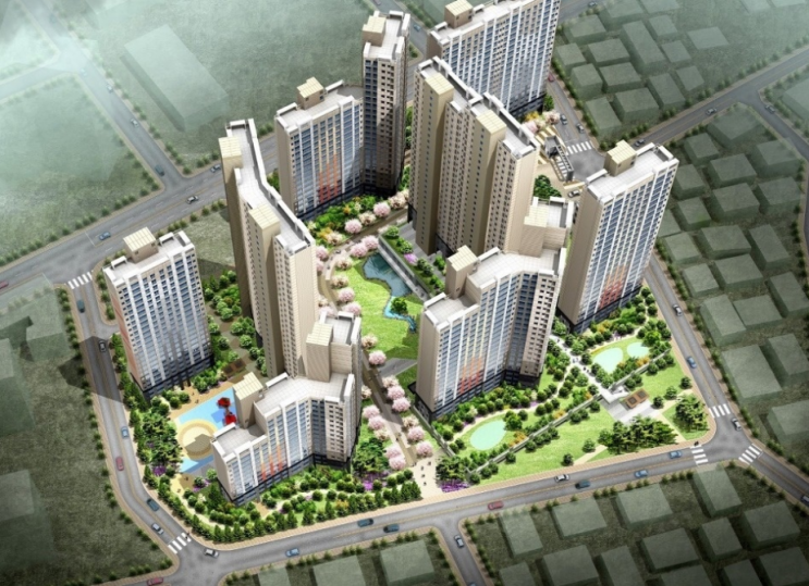  강남4구 강남생활권 강동 암사한강 대우이안아파트를 소개합니다.