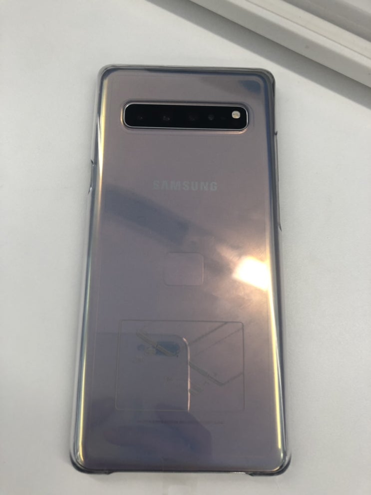  갤럭시 S10 5G 크라운 실버 색상 개봉기 언박싱  (직원할인 가 개통 문의)