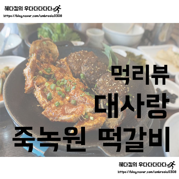 [먹리뷰]대사랑/대사랑시즌2/담양맛집/죽녹원맛집/담양떡갈비 맛집