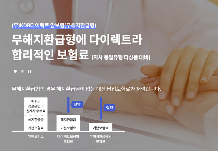  지금 가장 저렴한 암보험 => KDB다이렉트암보험 보험다모아 비교샷+