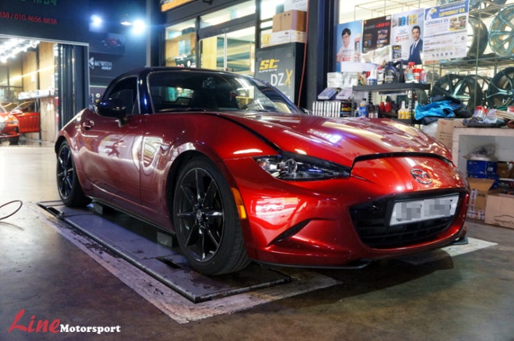  마쯔다 MX-5 모튤 300V 합성엔진오일 쿠스코 미션오일 교환