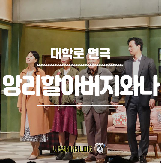  연극 앙리할아버지와 나 - 이순재, 채수빈 배우님 후기