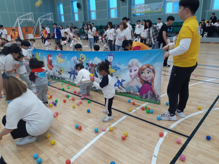  우리 다현이 첫 어린이집 운동회