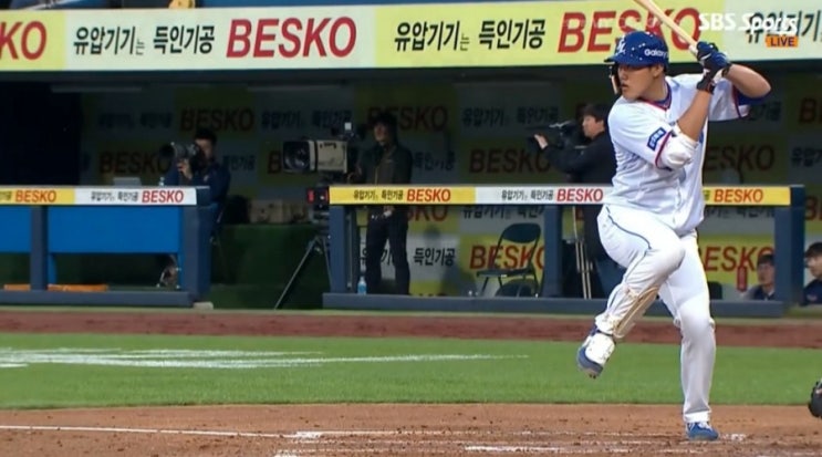  삼성라이온즈 공민규 데뷔 첫홈런 백정현 시즌첫승