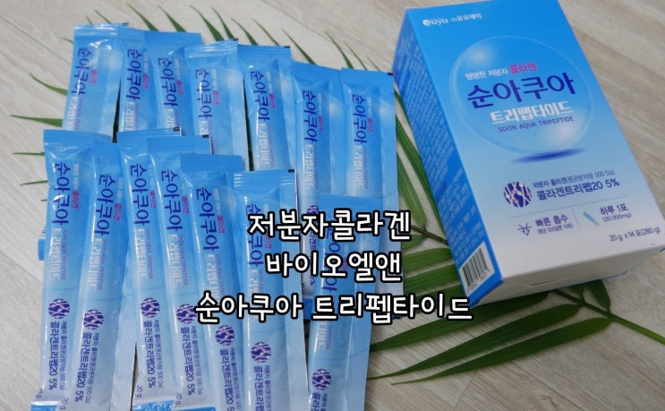  저분자콜라겐 바이오엘앤 순아쿠아 트리펩타이드