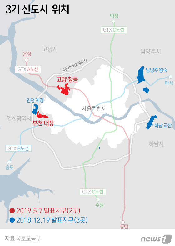  [3기신도시추가]고양 창릉·부천 대장 3기 신도시 추가지정 "28곳에 11만호 짓는다"