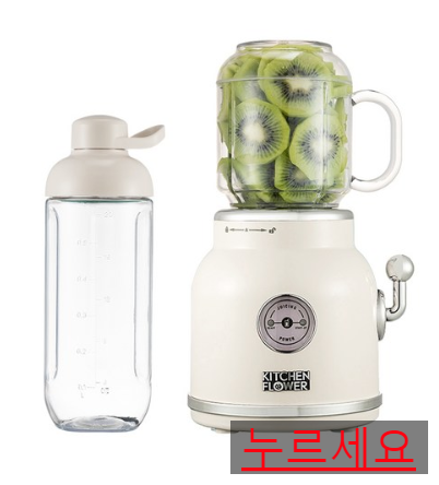  쿠팡로켓배송  키친플라워 레트로 주서 믹서기 KEM-SB2500I   [29,440원] 내일도착보장