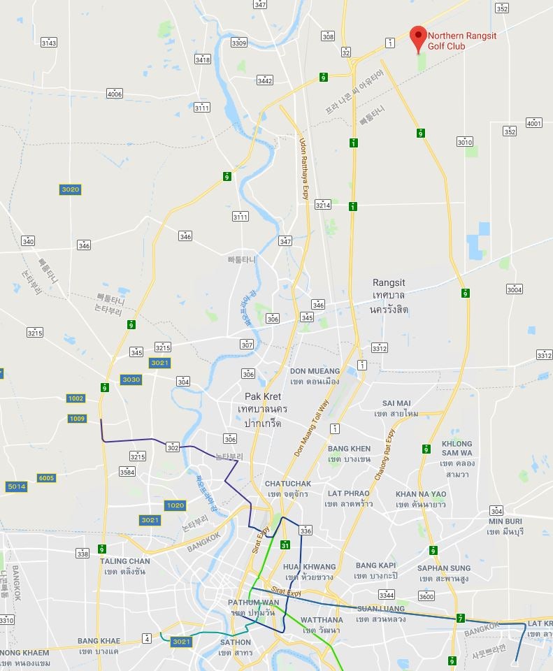 태국아유타야골프 명문골프클럽 노턴랑싯cc 골프클럽(Northern Rangsit Golf Club)소개 : 네이버 블로그
