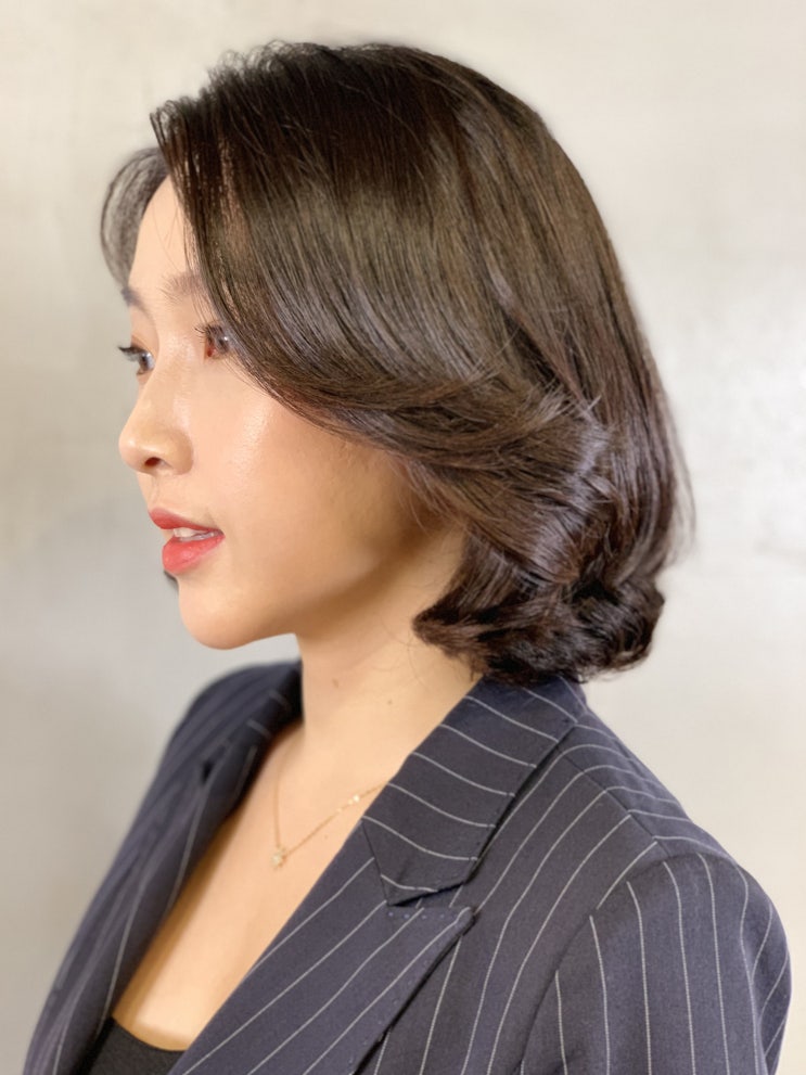  파마 잘하는 곳 작은차이 최정원 부원장의 단발 c컬펌