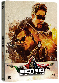  [블루레이] 시카리오/데이오브솔다도  쿼터스틸북 / Sicario : Day of the soldado