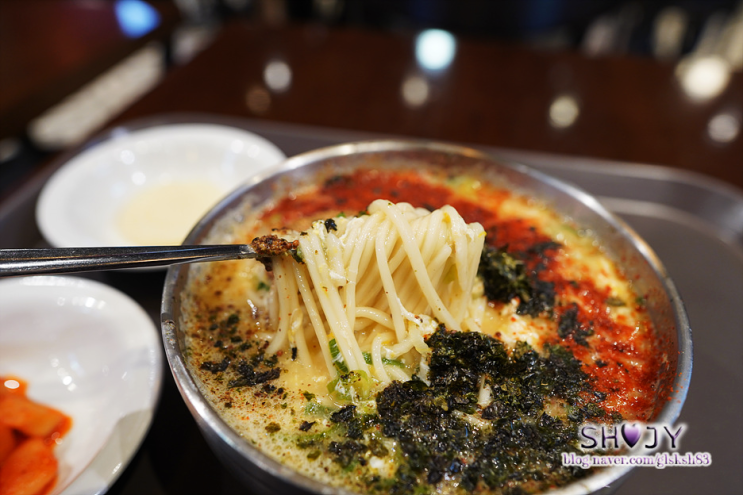 [수원맛집] 수원 애경백화점 맛집 푸드홀 베테랑 칼국수 냠냠