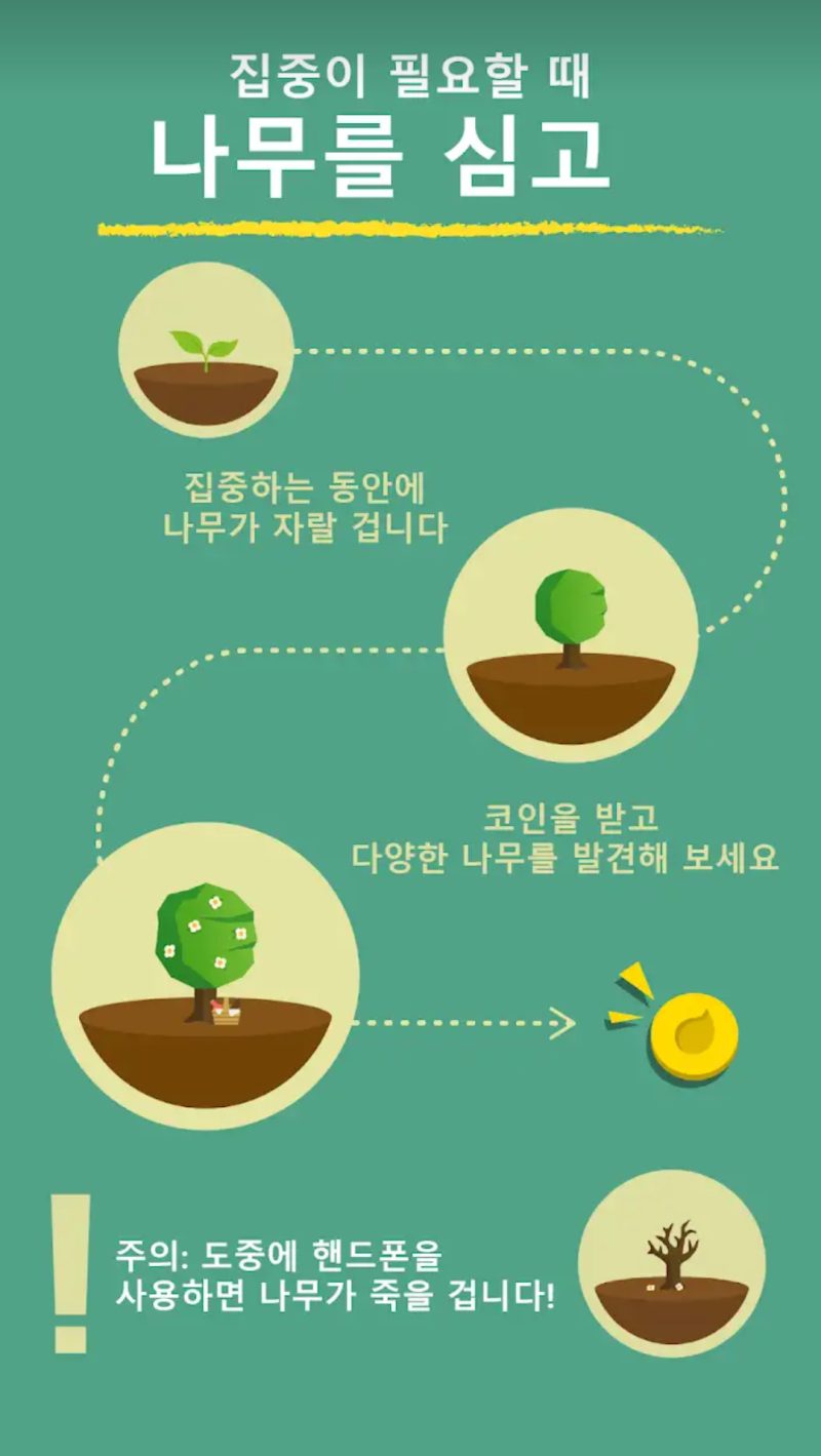 시간관리 어플 forest 로 집중력 테스트! : 네이버 블로그