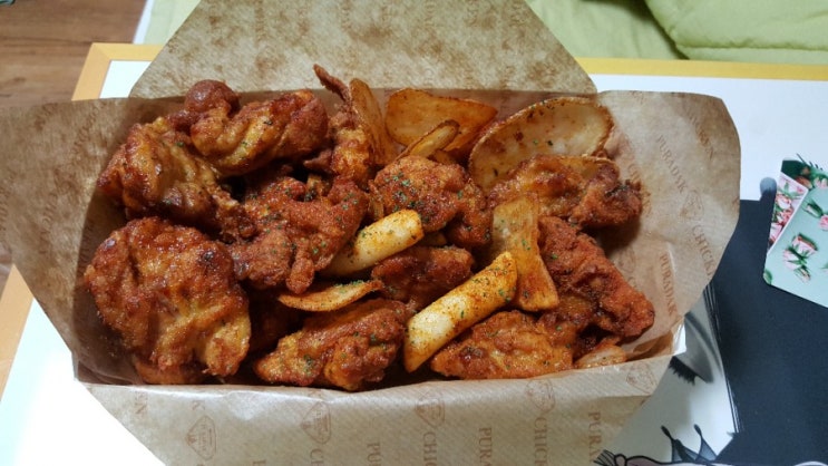  [푸라닭 신메뉴] 씨즐링순살치킨 먹어봤어요!