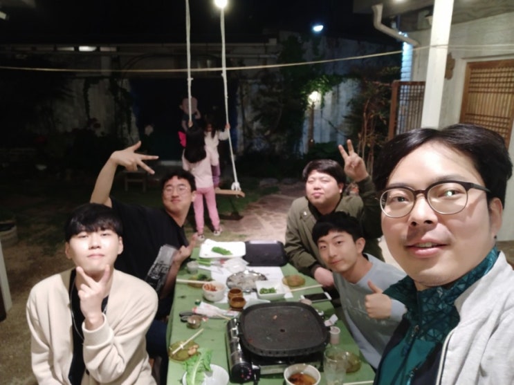  Jeonju Travel - Seosunya BBQ Party 전주게스트하우스파티 - 바베큐파티 at 서선야