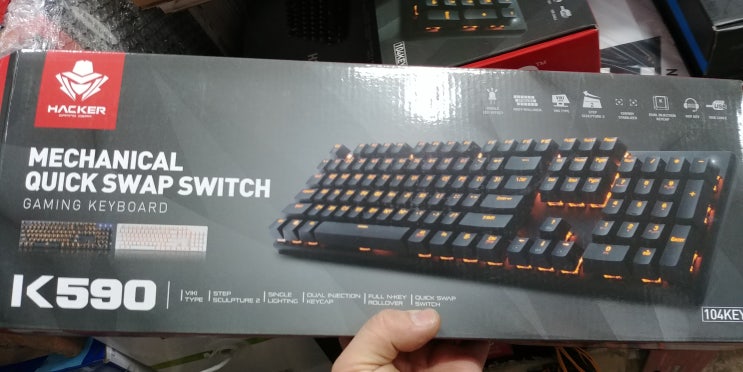 익산 기계식 키보드 판매  k6000 k840  k590  게임용  키보드 마우스 팝니다  !!  led  적축  청축  키보드 판매