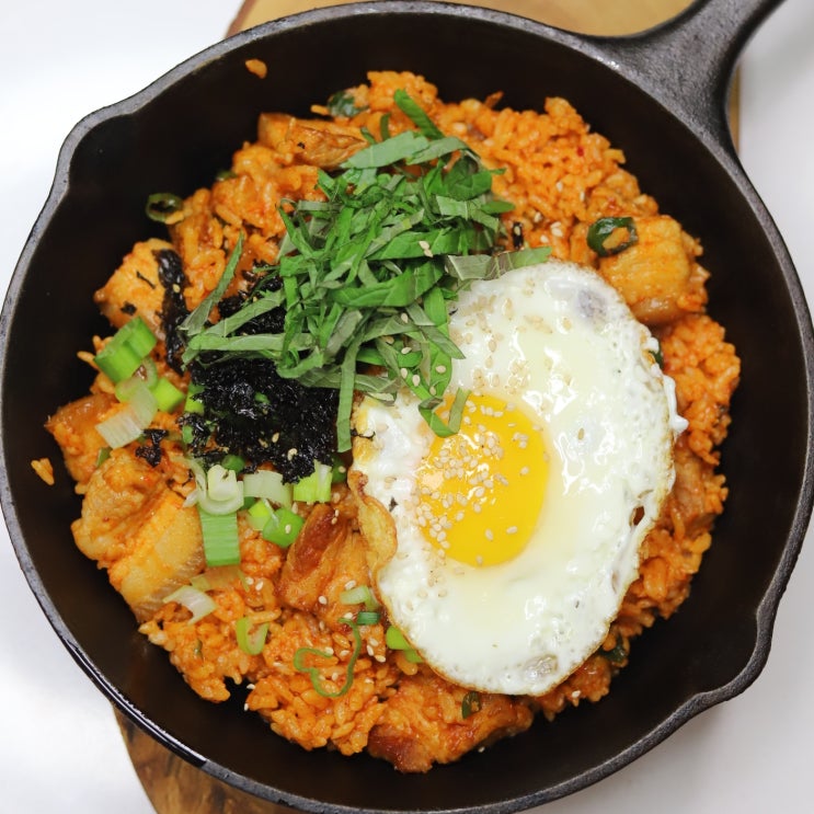  [삼겹살 볶음밥]맛있고 간단한 요리 레시피