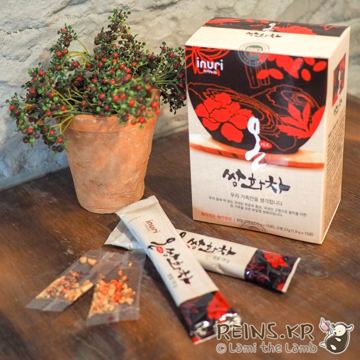  [차선물세트] 아이누리 온 쌍화차 레드