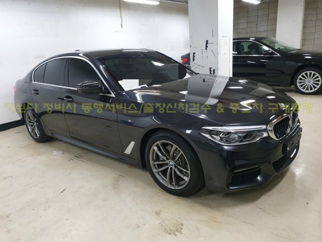  카보다-BMW 520D M Sport Package(M 스포츠 패키지)신차계약후 인수전 정비사동행 bmw전시장 출장신차검수 후기