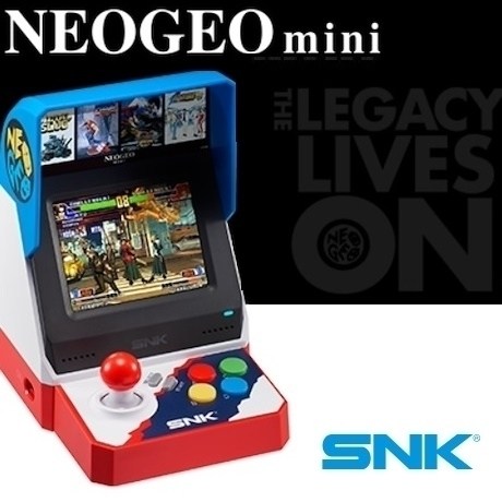 네오지오 SNK 미니 게임기 FM1J2X1800, 네오지오미니+블랙패드1개 세트