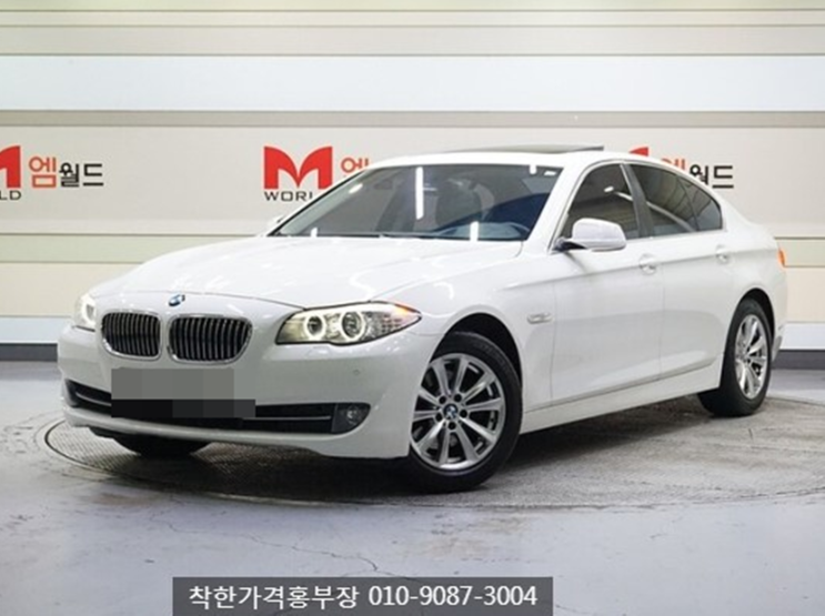 대구 m월드 중고차 추천 2013 bmw 5시리즈 f10 520d 중고가격