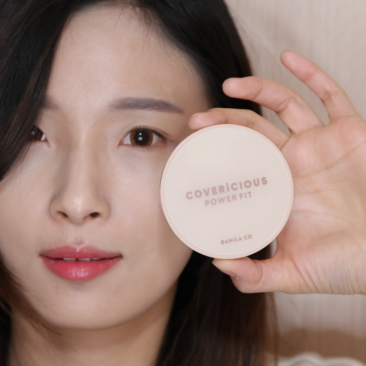  바닐라코 커버리셔스 파워 핏! 싹 가려주는 효민쿠션파데추천~