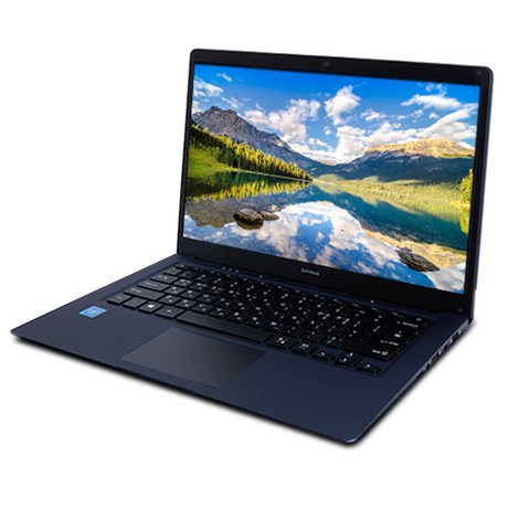  아이뮤즈 노트북 스톰북14S 32GB WIN10 (인텔 셀러론 35.8cm WIN10 4GB 32GB), StormBook14S, 메탈릭 블루