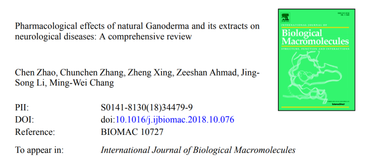  [본초/논문소개] 영지(靈芝)(Ganoderma)와 그 추출물이 신경학적 질환에 미치는 영향: 신경보호 활성을 중심으로