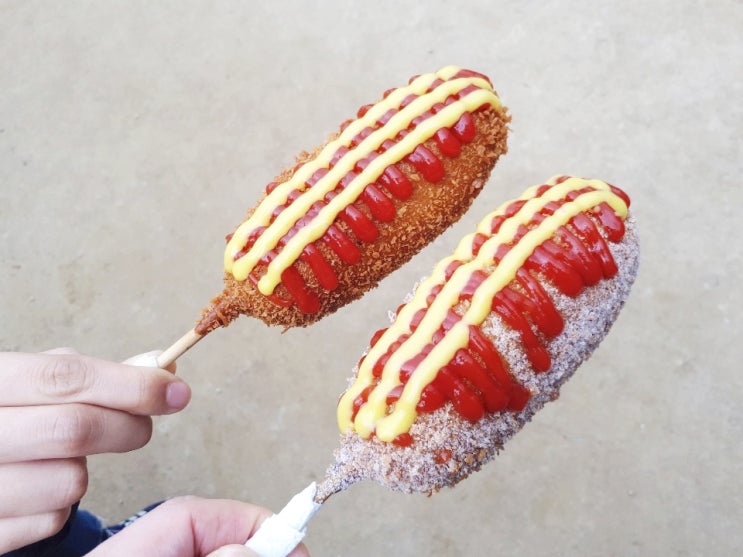  양평맛집 두물머리 연 핫도그 소세지도 고급지고 완전 맥주안주