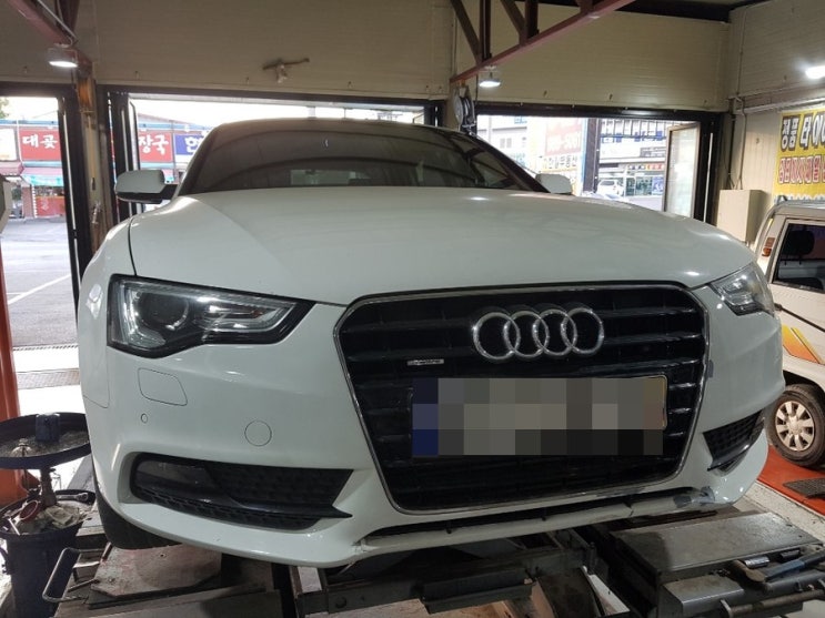  김포 타이어가격 대란! 아우디 A5 한국타이어 벤투스 S2AS 245/40R18 H462 교체 및 휠얼라이먼트 이지타이어에서 작업