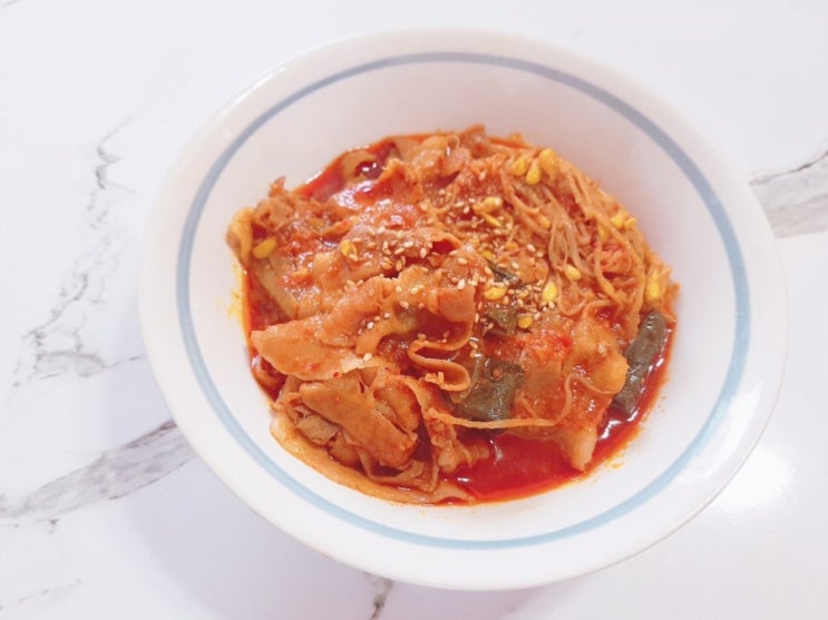  맛있는 백종원식 콩나물대패삼겹살