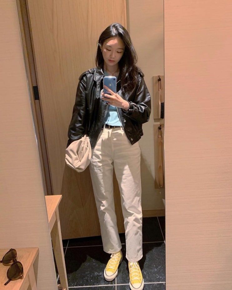  (강민경 신발) 컨버스 재팬 제이옥스 옐로우
