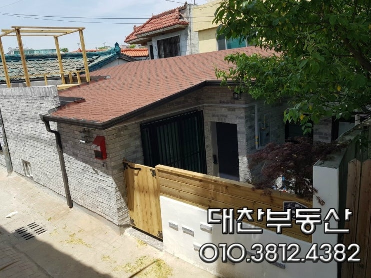  대구단층주택매매 서구 비산동 서부초등학교인근 서구주택매매 미니정원 있는 올리모델링주택