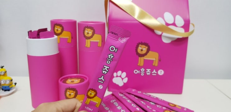 청송농부에서 구매한 (홍삼쥬스) 어흥쥬스