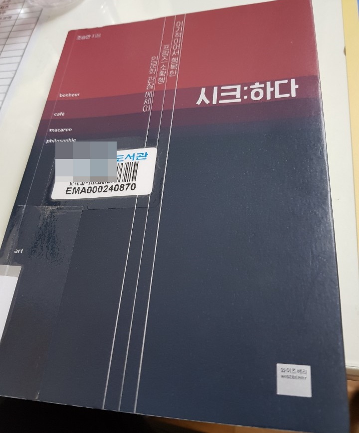  프랑스인들의 삶을 엿보다 <시크하다> 조승연지음