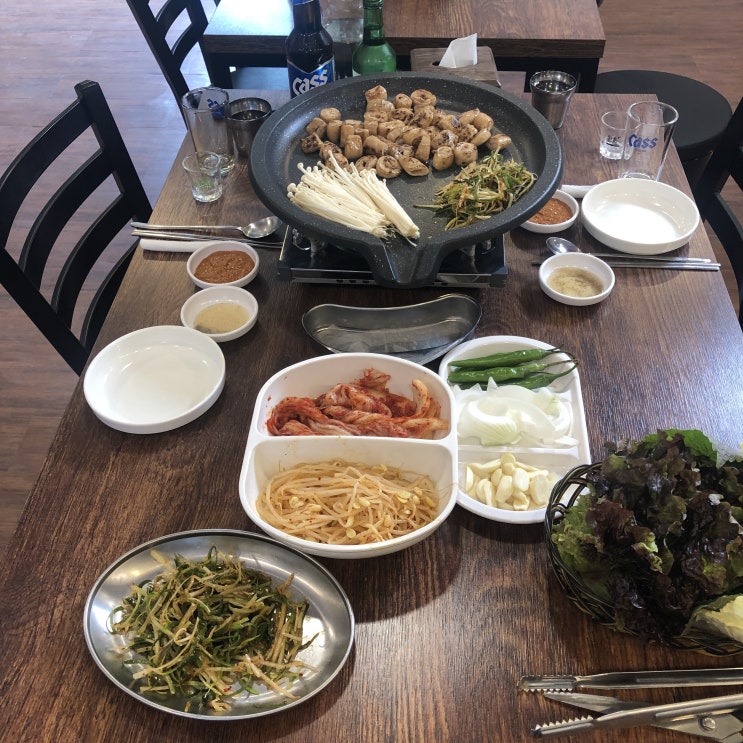  구리역삼겹살맛집 돼지박사에서 삼쏘, 돼지막창 후기
