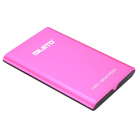  레토 USB3.1 외장하드 U-Slim3.1, 2TB, 핑크 살 수 있는곳