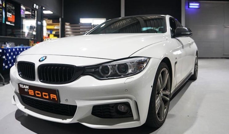  BMW 428i, 하만카돈으론 부족한 사운드! 보가 P1 장착 & 스피커 교체로 선명하고 생동감있는 사운드로 재변신!