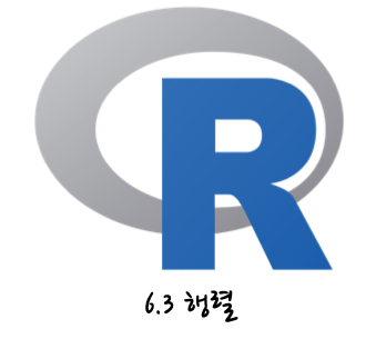  [R 프로그래밍] 6.3 행렬