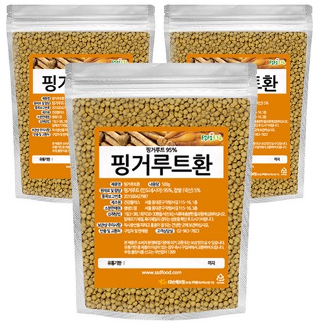  생생드림 핑거루트환, 500g, 3개입 추천 및 정보확인