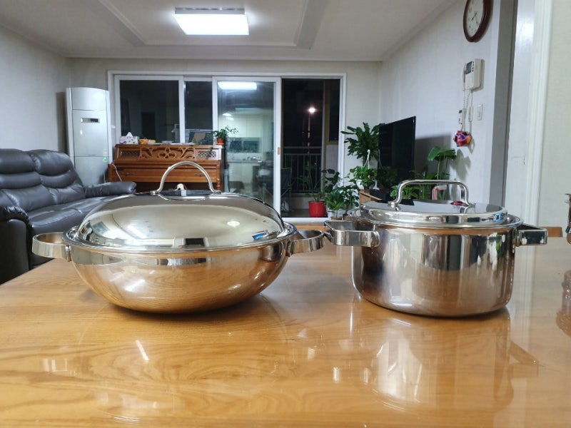 한일 헤르만 통5중냄비 관리 쉬워요 - 20편수 & 28양수웍