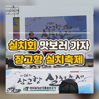  실치회 맛보러 가자~ 신나는 장고항 실치축제