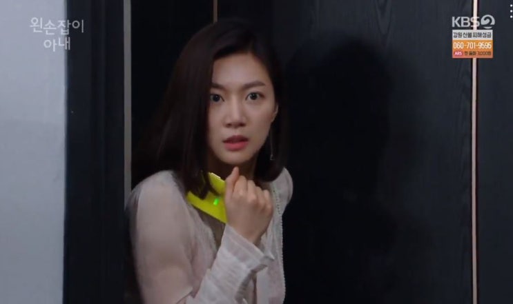  왼손잡이 아내 하연주 세즈윅 블라우스