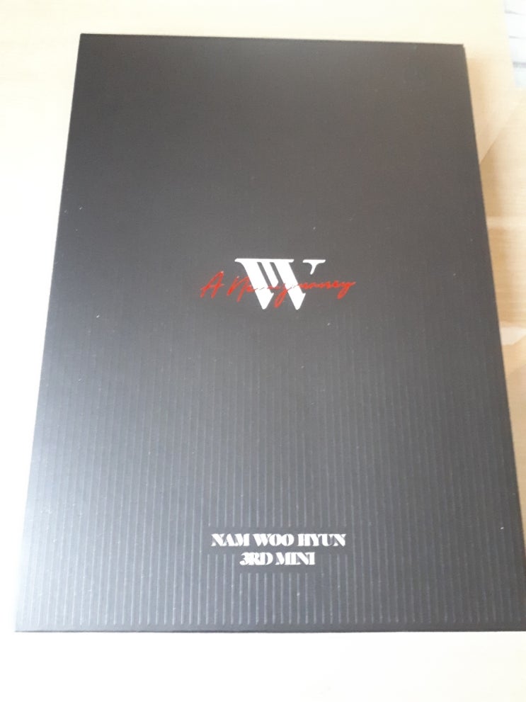  190508 남우현 솔로 3집 A New Journey 한정 개봉후기